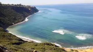 Palos verde coast shoreline preserve bicycle trip video by karl sherman