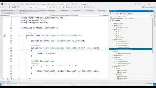 ASP NET And SQL Server-Add Teacher Department and Create Controller Part I -22 11 2025