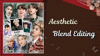 ➵ Aesthetic Blend Editing Tutorial - Picsart 💜