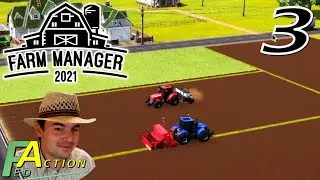 Farm Manager 2021 03 Field work to take care of the animals #letsplay #gameplay #german