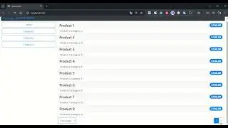 Angular - SportsStore web application