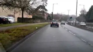 Driving from Cribbs Causeway