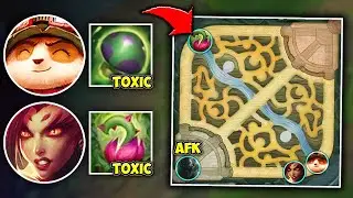 Our Top Laner Rage Quit... so we replaced him with a Zyra plant (4v5 VICTORY)