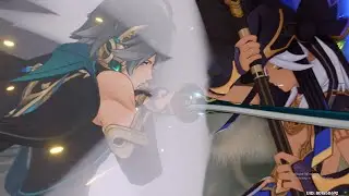Al-Haitham Vs Cyno Fight Epic Cutscene JP Dub | Genshin Impact Sumeru 3.1