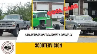 2024 September Callahan Cruisers Hardees Cruise in Scootervision