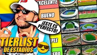🔥LOS MEJORES ESTADIOS del FÚTBOL COLOMBIANO🇨🇴🏟| CAMILO MD