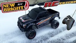 Джип на радиоуправлении NEW BRIGHT RC TRUCK Распаковка и обзор игрушек из магазина Детский Мир