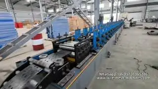 Stanchion Roll Forming Machine#Racking Upright Roll Forming Machine#Shelving Upright Forming Machine
