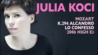 Julia Koci rises to a high-lying concert aria