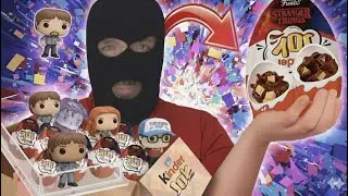  KINDER JOY STRANGER THINGS -con CÓDIGOS! 