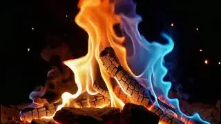 Relaxing Fireplace with Crackling Fire Sounds I 8 hours Relaxation I Soothing & Relaxation Vibe
