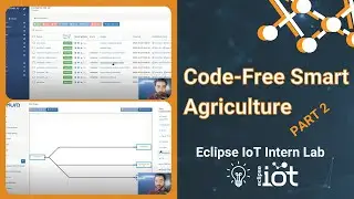 Code Free Smart Agriculture | Part 2 | Eclipse IoT Intern Lab