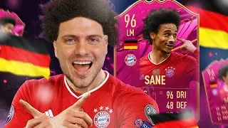 PLAY FUTTIES SANE AS A STRIKER IN FIFA 21 ULTIMATE TEAM!