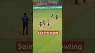 Saim ayub bowling vs Multan Sultan // Saim ayub got wicket in PSL // #saimayub #peshawarzalmi #psl