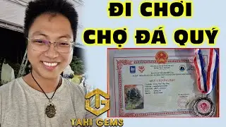 Hội chợ đ&aacute; qu&yacute; Bắc Ninh c&ugrave;ng huy chương bạc của TahiGems - Tahi Phạm