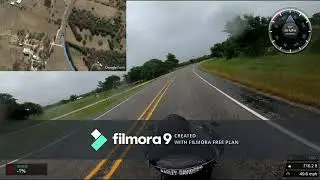 Motorcycling - North Texas FM 372 - FM 3496 - FM 902 with Google Map Overlay