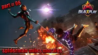 Spider-Man Miles Morales Part 6 🔥 Intense Fight & Action Gameplay in Urdu | PS5