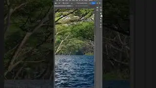 How to edit Water effect on road in photoshop |Tutorial | Blanding |  #shorts