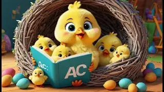 Seven Baby Chicks Say A to Z | Alphabet Song for Kids | Learn ABCs with Baby Chicks