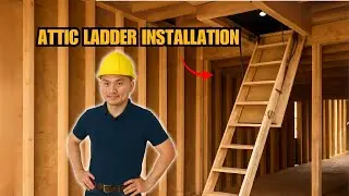 Part 2: Watch Me Build The Coolest Attic Ladder Ever!