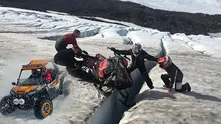 Road Trip to a Glacier in Iceland, Almost Falling in a Glacier Crack