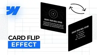 Card Flip Interaction in Webflow | Ep 4