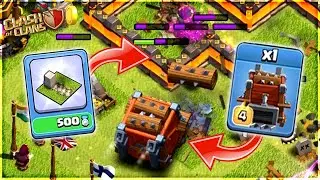 Log Launcher Vs Wall Whacker Challenge💥 TH 11 Farming !! Clash of Clans  !!