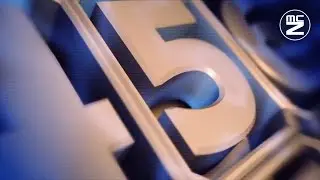5 Second Timer ⏰ 3D Metallic Countdown &ndash; Fast Scrolling Numbers Animation | McZerrill