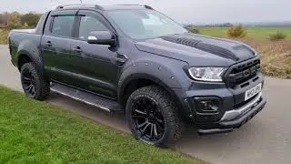Ford Ranger Wildtrak with electric rear roll cover at Downs Autos Ltd. www.downsautos.co.uk