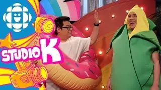 Tasting Game: Corn vs Doughnut | CBC Kids