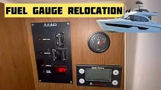 Beneteau Antares 11 Fuel Gauge Relocation