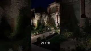 Professional Outdoor Lighting: Before vs After