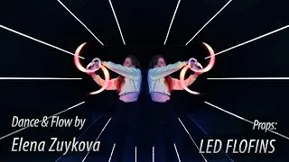 LED Flofins / Halfgengs / Flow spinning & tricks