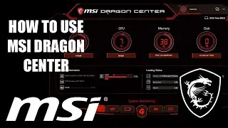 MSI Dragon Center Tutorial | How to use | 2020 | Pratik Mourya |