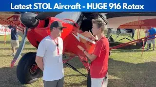 Najnowszy samolot STOL wzbija się w powietrze z potężnym silnikiem Rotax 916. Trent Palmer wyjaśnia