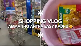 Budget Shopping @₹500 |minivlog|shoppinghaul|ammathoshopping|supermarket| daily vlog  