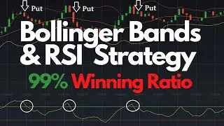 99% Winning Rate Bollinger Bands & RSI strategy -  IQ Option - Binary Trading