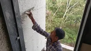 how to make easy and simple wall texture  design texture