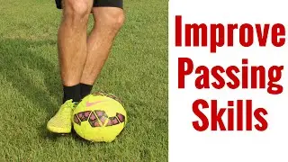 Soccer Drills | Improve Passing Skills | One Touch Passing