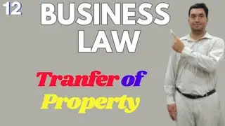 Transfer of Property Lecture at The University of Faisalabad | Physical Class of B Law | Imtiaz Khan