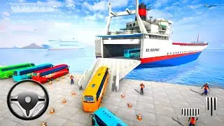 Police Bus Cargo Ship Transport - City Bus Games Transport Truck - Android Gameplay