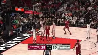 Brandon Miller @ Michigan St (24 PTS 9 REBS 2 BLKS)