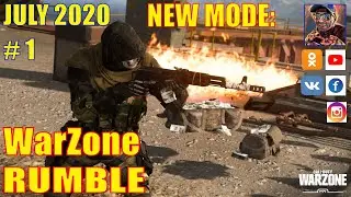 Stream PS4 WarZone New Mode Warzone Rumble | Стрим ПС4 ВарЗон Новый Режим Борьба
