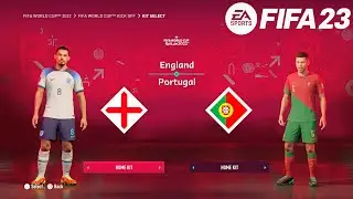 FIFA 23 | England vs Portugal - World Cup Qatar Final - Full Match & Gameplay