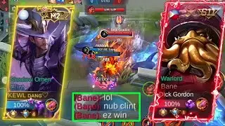 CLINT VS CORE BANE STRAT!! (TRASHTALKER) | WHO WILL WIN??! | MUST WATCH✓ | MLBB