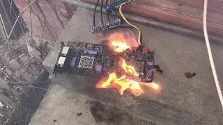 ASUS ARES II BURNS - Горит ASUS ARES II