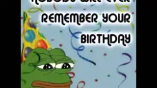 Sad Frog Feels Bad Man