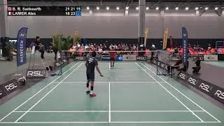Match point - B. R. Sankeerth vs Alex Lanier - Final, MS, Lithuanian Int. 2021