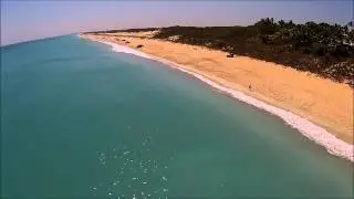 Extended video of Cable Beach (3min)  Broome. Western Australia