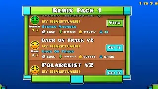 прохождение толька одного уровня в игре Geometry dash #13